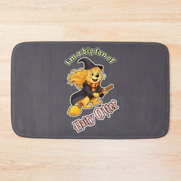 Item preview, Hairy Otter Wizard Parody – Funny Magical Otter Fantasy Pun Design designed and sold by PunArtistry.