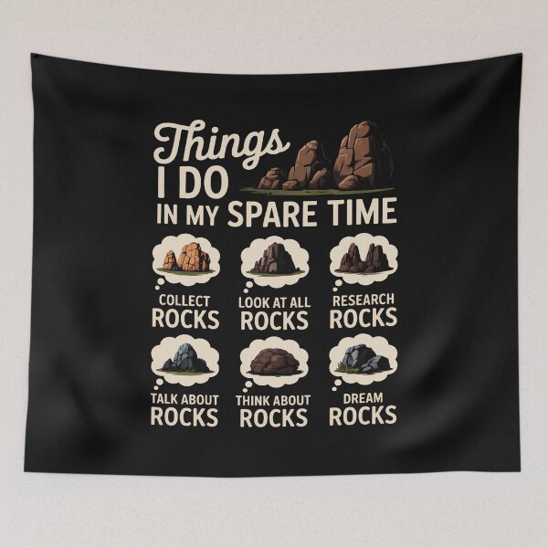 Item preview, Rockhound, Things I Do In My Spare Time Rock Collecting designed and sold by nicomitchell.