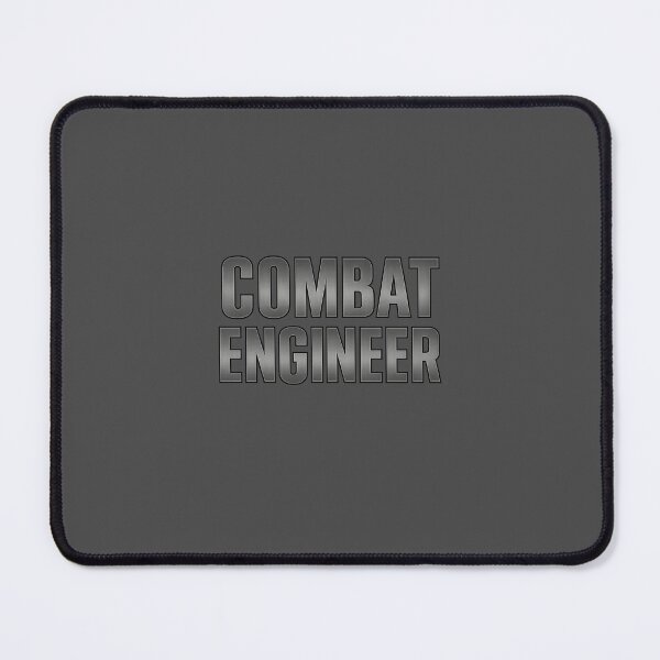 Item preview, Battlefield Game Inspired Combat Engineer Metallic Slogan designed and sold by Sellcooldesigns.