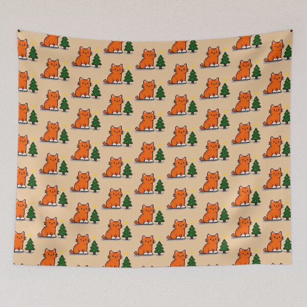 Item preview, Ginger Cat Pixel by Christmas Tree designed and sold by romyca creation_22.