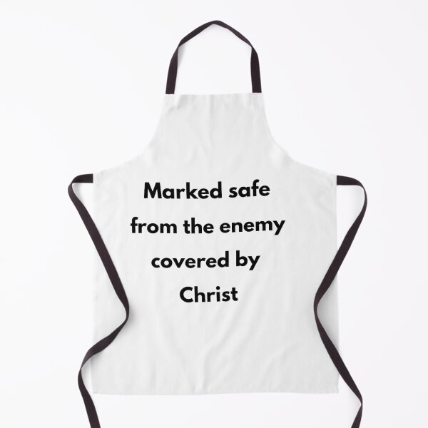 Item preview, Marked safe from the enemy, covered by Christ designed and sold by Palm Leaf Nation.