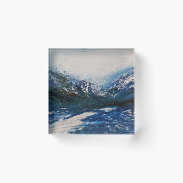 Item preview, Blu mountains designed and sold by uliana-arte.