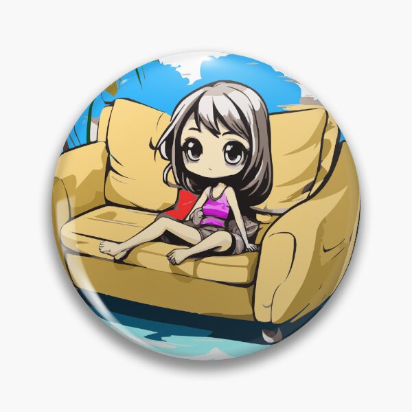 Item preview, Staycation Vibes – Surfing the Couch in Tropical Style designed and sold by denip.