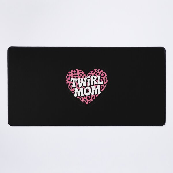 Item preview, Twirl Mom Heart Baton Twirling Mom Baton Twirl Mama designed and sold by nicomitchell.