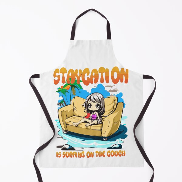 Item preview, Staycation Vibes – Surfing the Couch in Tropical Style designed and sold by denip.