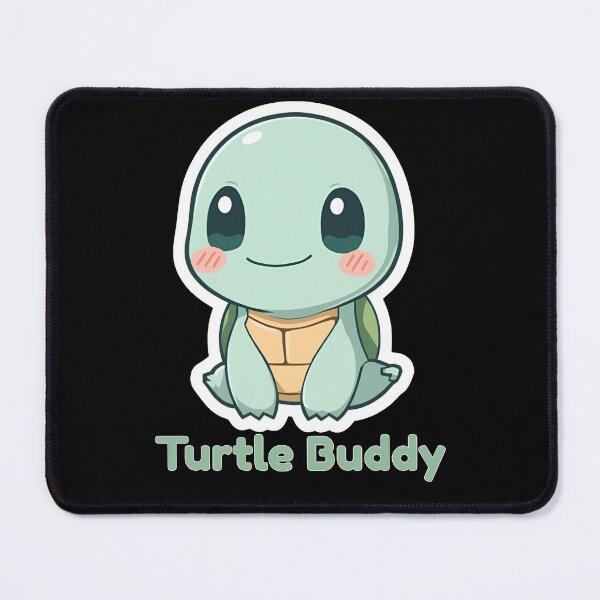 Item preview, Turtle Buddy – Cute Pastel Kawaii Turtle Design designed and sold by Smile-AlNo.