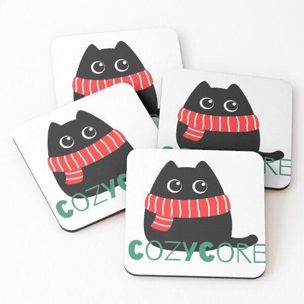 Item preview, Cozycore Winter Cat designed and sold by Elahi-Design.