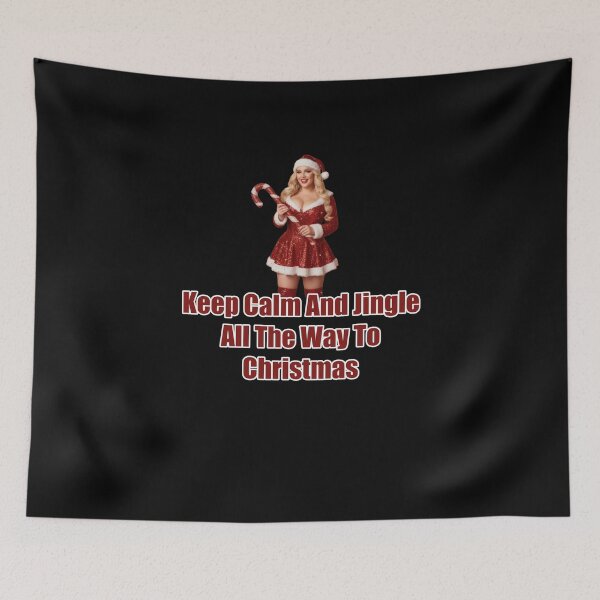 Item preview, Keep Calm And Jingle All The Way To Christmas designed and sold by Jason123za.