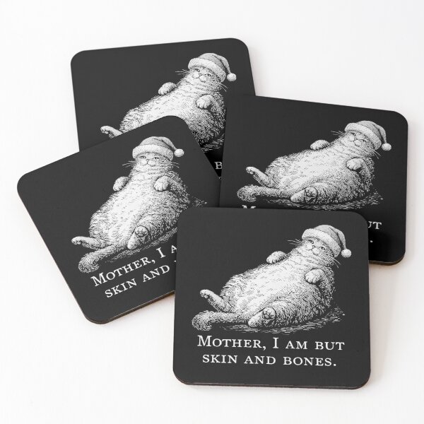 Item preview, Funny Cat Meme Mother I Am But Skin and Bones Design For Men & Women  designed and sold by love3617.