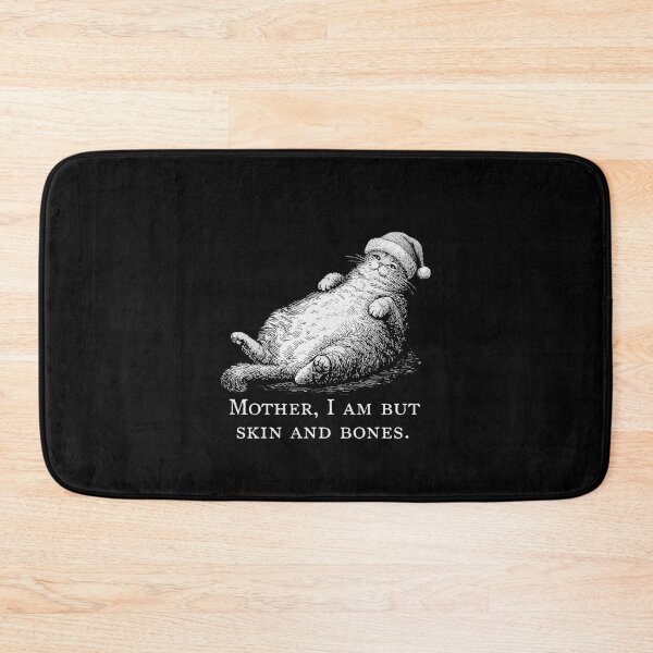Item preview, Funny Cat Meme Mother I Am But Skin and Bones Design For Men & Women  designed and sold by love3617.