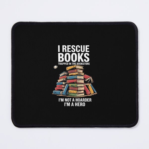 Item preview, I Rescue Book Trapped In The Bookstore I'm Not A Hoarder designed and sold by SyntaxClaw.