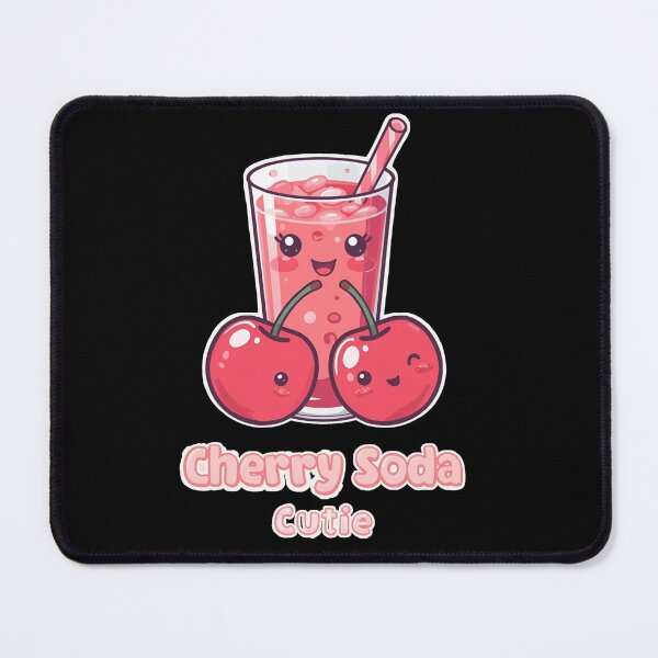 Item preview, Cherry Soda Cutie – Kawaii Cherry Soda Drink designed and sold by Smile-AlNo.