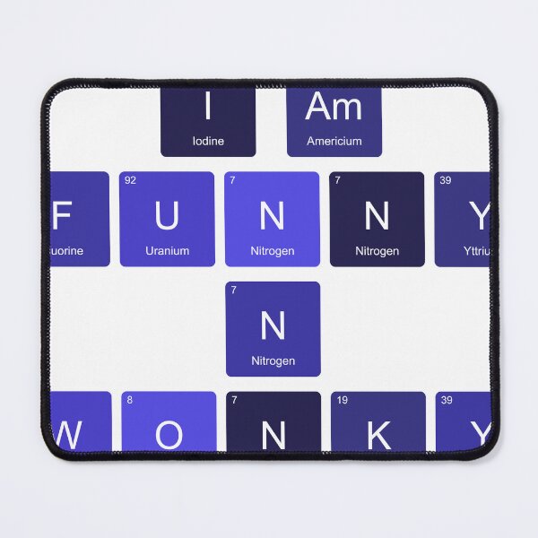 Item preview, Periodic Table I Am Funny N Wonky designed and sold by TheIconSmith.