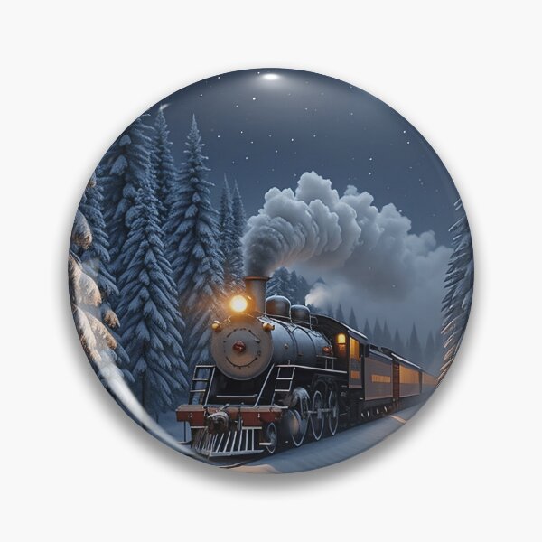 Item preview, Moonlit Winter Steam Journey designed and sold by griez.