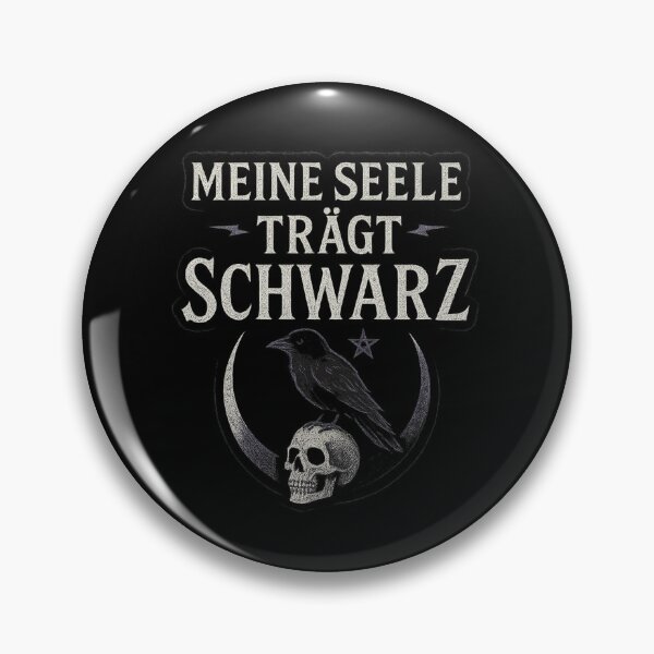 Item preview, My Soul Wears Black | Gothic Cartoon Raven on Skull designed and sold by RebellDancer.