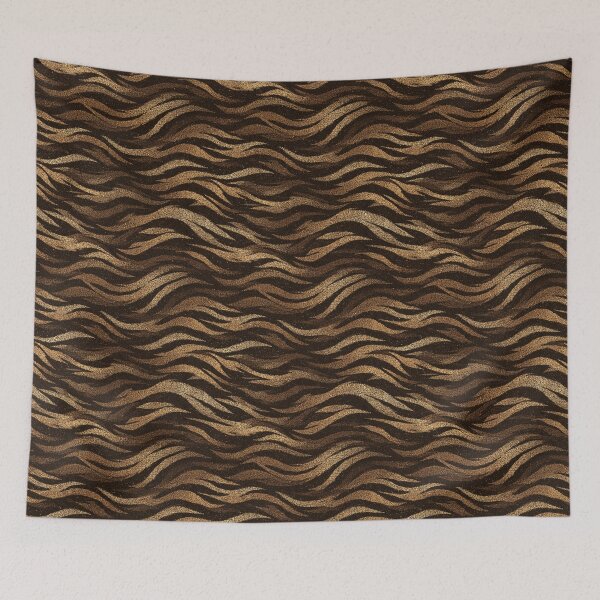 Item preview, Artistic Authentic-Look Tiger Skin Pattern  - Sympathy Gifts designed and sold by RoyalStarsPatts.