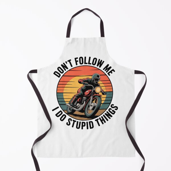 Item preview, Don’t Follow Me Motorcycle Sunset – Funny Biker Rebel Retro designed and sold by VividOrganica.