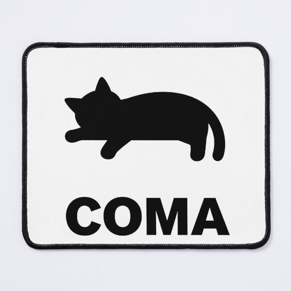 Item preview, Lazy Cat Sportswear Parody - COMA Sleepy Design designed and sold by Thompika.