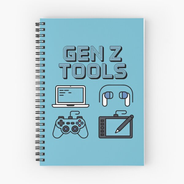 Item preview, Gen Z Tools Design Featuring Laptop, Earbuds, Game Controller, and Drawing Tablet designed and sold by SplashTastic.
