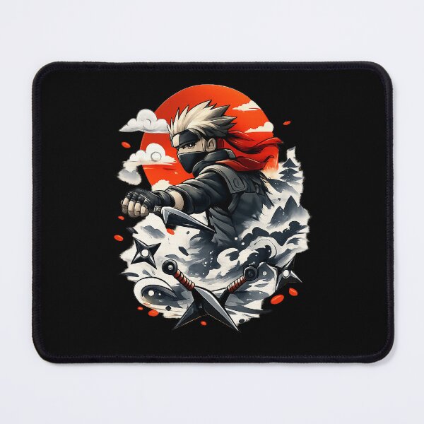 Item preview, Silent Ninja Sunset – Anime-Inspired Shinobi Warrior Art designed and sold by TokyoCraft.