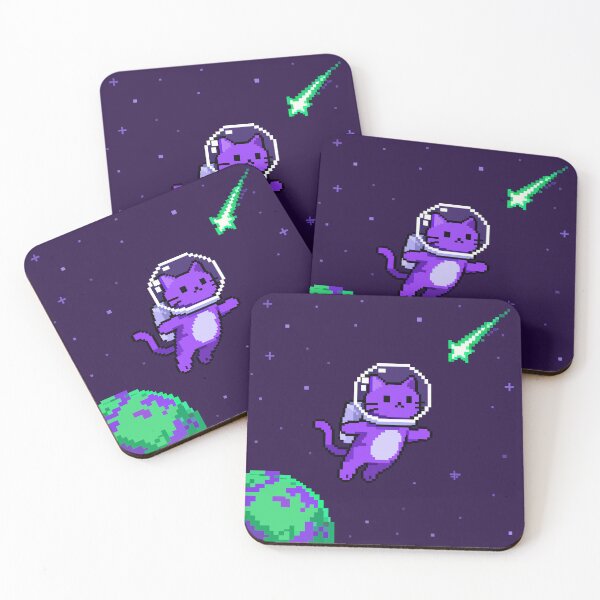 Item preview, Space Kitty's Galactic Adventure designed and sold by romyca creation_22.