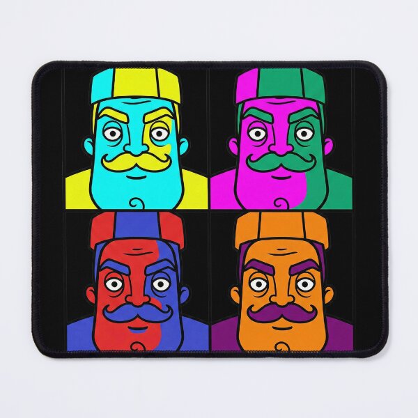 Item preview, Mr. Peterson from Hello Neighbor in Bold Pop Art Style designed and sold by karamram.