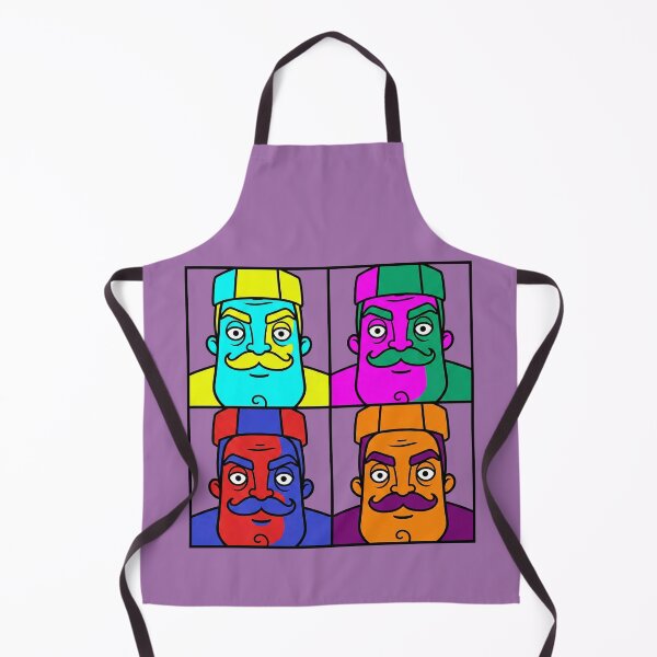 Item preview, Mr. Peterson from Hello Neighbor in Bold Pop Art Style designed and sold by karamram.