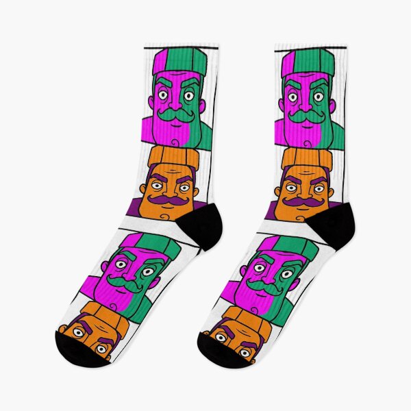 Item preview, Mr. Peterson from Hello Neighbor in Bold Pop Art Style designed and sold by karamram.