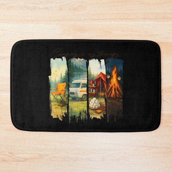 Item preview, Camping Is My Therapy Outdoor Adventure designed and sold by irwabeebx.
