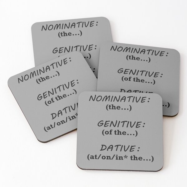 Item preview, Scottish Gaelic Grammar Cases Reminder Natural Stone designed and sold by GaelicEveryDay.