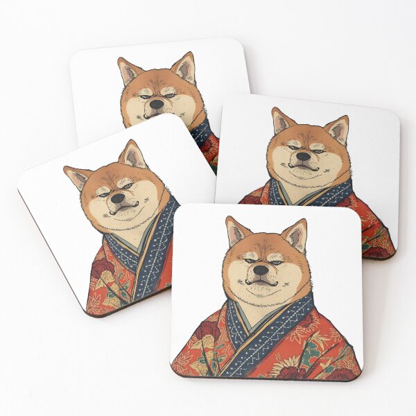 Item preview, Grumpy Shiba Inu Kimono - The Grumpy Pet Club Japanese Style designed and sold by The Grumpy Pet Club.