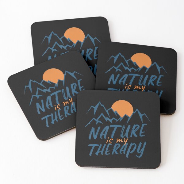 Item preview, Nature Is My Therapy Hiking designed and sold by irwabeebx.