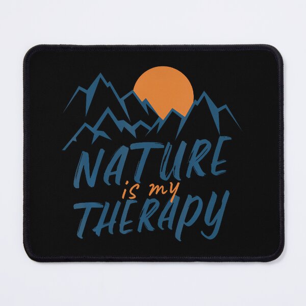 Item preview, Nature Is My Therapy Hiking designed and sold by irwabeebx.