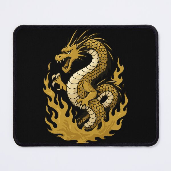 Item preview, Golden Black Dragon Design designed and sold by The One Studio.
