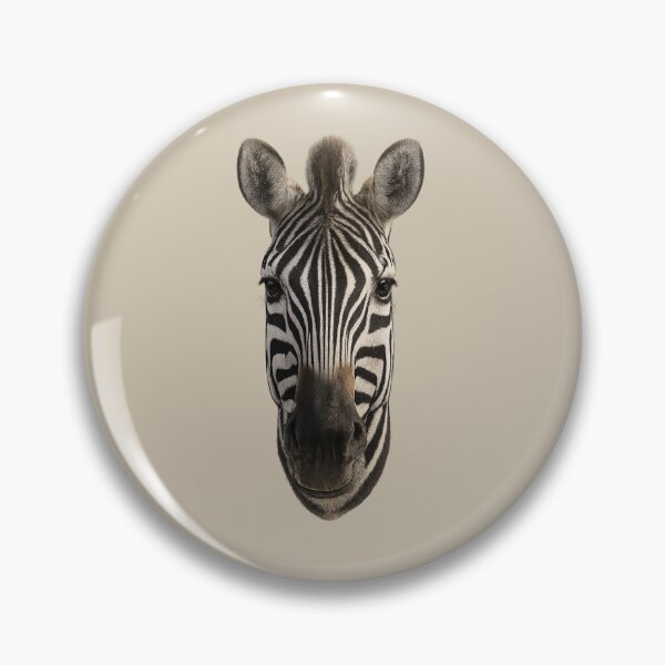 Item preview, Zebra Wild Face Animal Art – Realistic Wildlife Portrait designed and sold by BROHLine Studio.