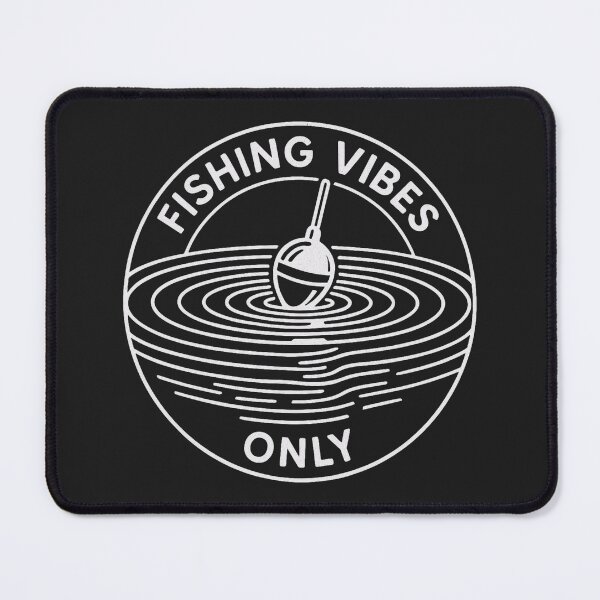 Item preview, Fishing Vibes Only Chill Angler Design designed and sold by EimSol.