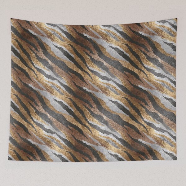 Item preview, Cute Exotic-Elegance Tiger Stripe Print  - Baptism Gifts designed and sold by RoyalStarsPatts.
