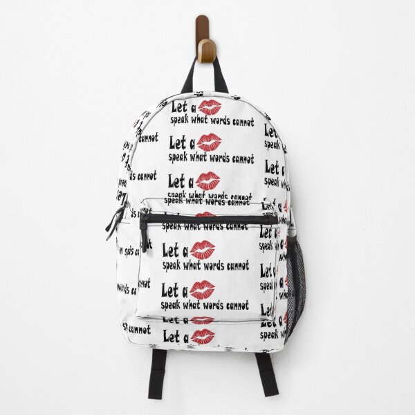 Item preview, “Let a kiss speak what words cannot.” designed and sold by GooniSL.