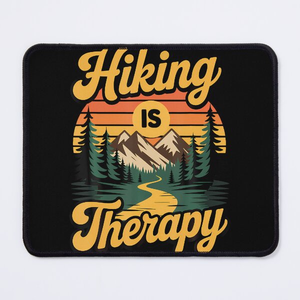 Item preview, Hiking Is Therapy Vintage designed and sold by irwabeebx.