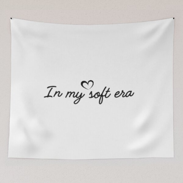 Item preview, In My Soft Era | Gentle Aesthetic Quote designed and sold by Haevora.