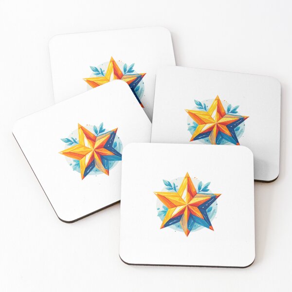 Item preview, Golden Nature Star Emblem designed and sold by RED-MOUSE.