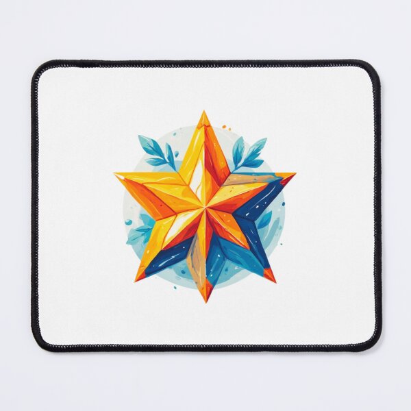 Item preview, Golden Nature Star Emblem designed and sold by RED-MOUSE.