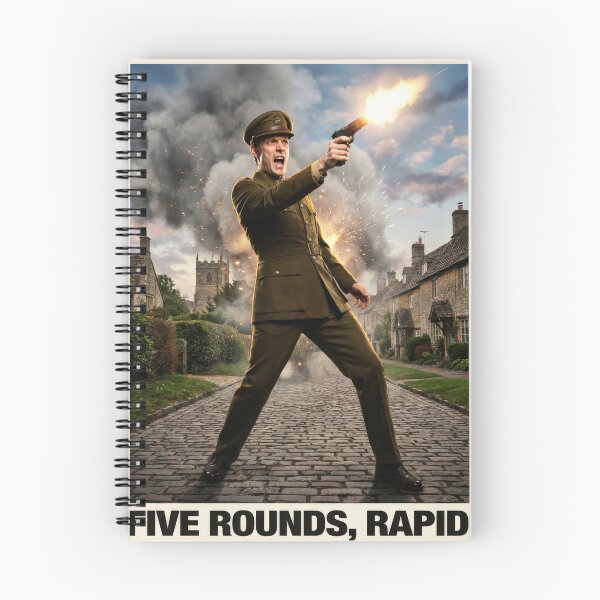 Item preview, "Five Rounds, Rapid!" designed and sold by Georgethefourth.