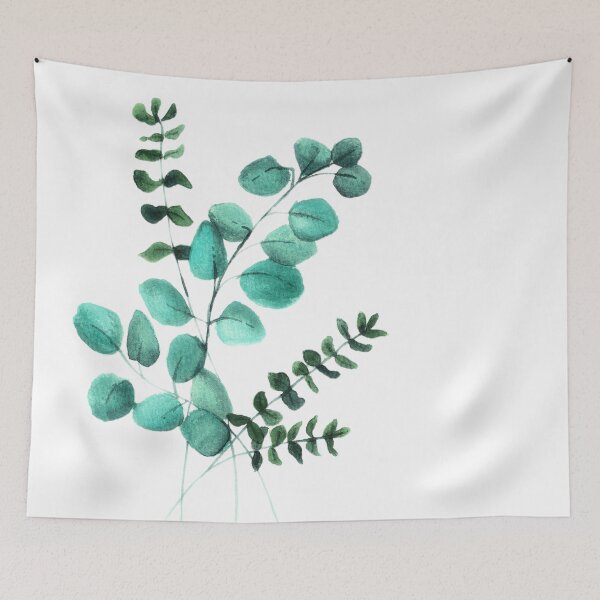 Item preview, Watercolor Eucalyptus designed and sold by SaskyaFate.