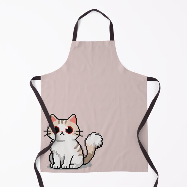 Item preview, Tabby Red Eyes Pixel Cat designed and sold by romyca creation_22.
