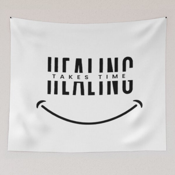 Item preview, Healing Takes Time | Gentle Inspirational Quote designed and sold by Haevora.