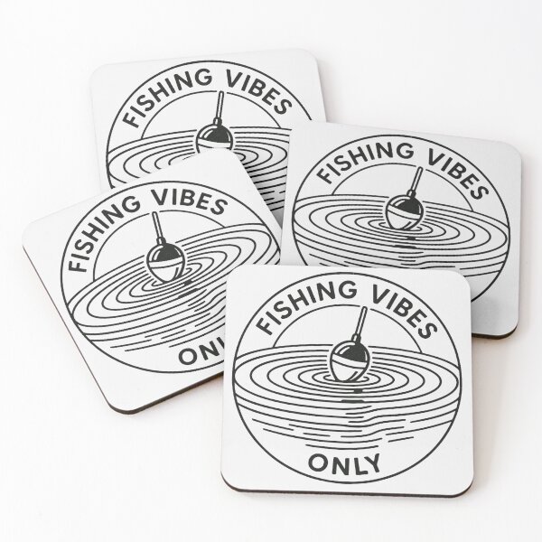 Item preview, Fishing Vibes Only Chill Angler Design designed and sold by EimSol.