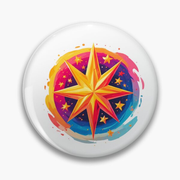 Item preview, Radiant Compass Star Emblem designed and sold by RED-MOUSE.