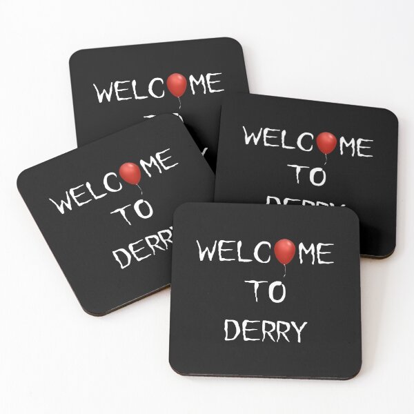 Item preview, Welcome To Derry Horror Text Poster designed and sold by frameplay.