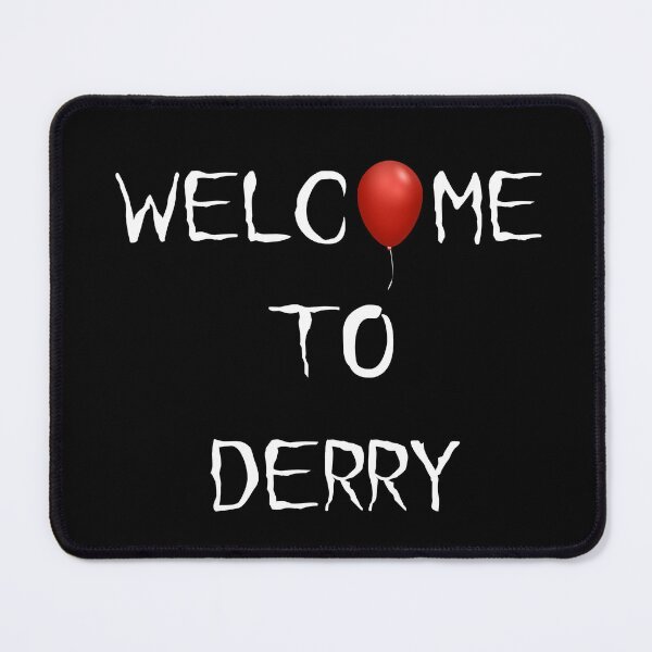Item preview, Welcome To Derry Horror Text Poster designed and sold by frameplay.